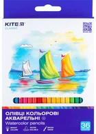 Олівці кольорові акварельні Kite Classic 36 кольорів (K-1052)