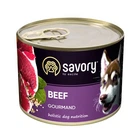 Влажный корм Savory для взрослых собак с говядиной