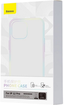 Панель + скло Baseus Crystal Series Clear with Cleaning Kit для Apple iPhone 12 Pro Transparent (ARSJ000402) - зображення 4