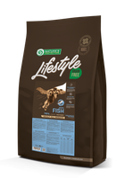 Сухой беззерновой корм для собак Nature's Protection Lifestyle Grain Free White Fish Adult All Breeds с белой рыбой