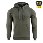 M-Tac кофта Hoodie Cotton Raglan Hard Army Olive 2XL - зображення 2