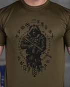 Тактична футболка потоотводяющая oblivion tactical berserk oliva S - зображення 6