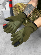 Зимові тактичні рукавички magnum олива до XXL - зображення 5