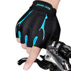 Перчатки велосипедные спортивные West Biking 0211190 без пальцев. XL Blue XL - изображение 3