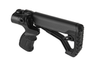 Приклад складной с пистолетной рукояткой FAB для Mossberg 500, черный (Mil-Spec) - изображение 6