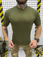 Тактическая футболка лакоста олива хлопок рг M - изображение 3