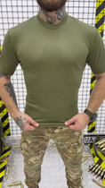 Тактическая футболка лакоста олива хлопок рг M - изображение 5