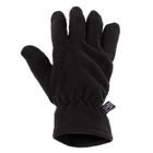 Перчатки флисовые MFH Fleece Thinsulate Черные S - изображение 3