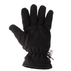 Перчатки флисовые MFH Fleece Thinsulate Черные S - изображение 4