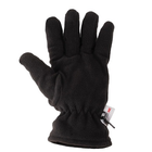 Перчатки флисовые MFH Fleece Thinsulate Черные M - изображение 4