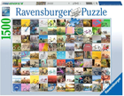 Puzzle Ravensburger 99 Rowerów 1500 elementów (4005556160075) - obraz 1