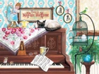 Пазл Ravensburger Кіт на піаніно 750 елементів (4005556168002) - зображення 2
