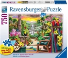 Puzzle Ravensburger Odpoczynek w tropikach 750 elementów (4005556168026) - obraz 1