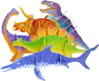 3D Пазл Muduco Динозаври 5 елементів (5904262955250) - зображення 2