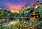 Puzzle Clementoni Alpine Lake 6000 elementów (8005125365319) - obraz 2