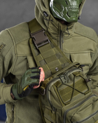 Рюкзак патрульний однолямковий SILVER KNIGHT 7л oliva ОИ2521 - зображення 11