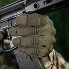 Тактичні рукавиці повнопалі із захистом Олива L - изображение 11