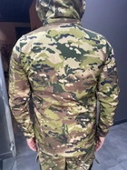 Куртка тактична Squad, Softshell, Мультикам, розмір 3XL, тепла флісова куртка для військових софтшел 3XL - зображення 7