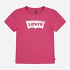 Koszulka młodzieżowa dla dziewczynki Levis 4EK418-AGW 140 cm (10A) Różowa (3666643070601) - obraz 1