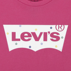 Koszulka młodzieżowa dla dziewczynki Levis 4EK418-AGW 164 cm (16A) Różowa (3666643070571) - obraz 3