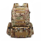 Рюкзак тактичний Smartex 3P Tactical 55 ST-002 cp camouflage - изображение 2