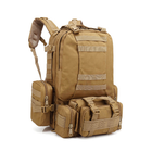 Рюкзак тактичний Smartex 3P Tactical 55 ST-012 khaki - зображення 1