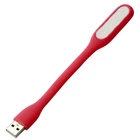 USB лампа для ноутбука клавиатуры Supretto фонарик мини, красный WQS-17