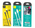 Кабель SkyDolphin S07L TPE High Elastic Line USB - Lightning (M/M), 1 м, Чорний (USB-000594)