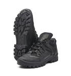 Тактические кроссовки демисезонные PAV 101 черные кожаные с мембраной 45 - изображение 9