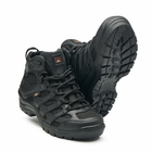 Берці літні тактичні черевики PAV 507 чорні шкіряні сітка Fee Air 41 - зображення 5