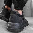 Зносостійкі Чоловічі Кросівки Ronin з пресшкіри чорні розмір 43 - зображення 4