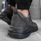 Мужские кроссовки "Specter" из пресскожи серые размер 44 - изображение 4