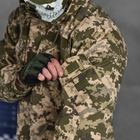 Демисезонная мужская форма Горка Rip-Stop на флисе / Комплект Куртка + Брюки с подтяжками пиксель размер L - изображение 7