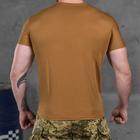 Мужская потоотводящая футболка Coolmax с принтом "Пехота" койот размер M - изображение 4