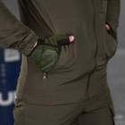 Легкий костюм "Smok" куртка + штани олива розмір XL - зображення 6