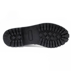 Шкіряні берці зі зручною системою шнурівки чорні розмір 44 - зображення 4