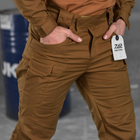 Чоловічі штани "Tactical 7.62" Rip-Stop з D-кільцями койот розмір L - зображення 4
