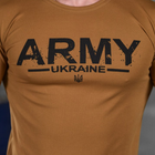 Чоловіча потовідвідна футболка Army Coolmax койот розмір XL - зображення 5