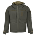 Демисезонная мужская куртка "Hunter" Canvas Streatch с сеточной подкладкой олива размер 3XL - изображение 2