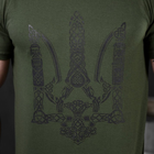 Мужская футболка "Monax" кулир олива размер 2XL - изображение 6