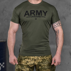 Чоловіча потовідвідна футболка Army Coolmax олива розмір M - зображення 1