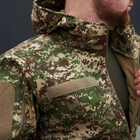 Демисезонная мужская Куртка "AK Military" SoftShell варан размер 2XL - изображение 8