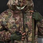Чоловічий маскувальний костюм "GEN2" / Вологозахищена куртка з капюшоном + штани мультикам розмір XL - зображення 4