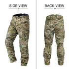 Чоловічі штани "IDOGEAR" Rip-Stop із прихованими наколінниками мультикам розмір XL - зображення 5