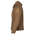 Демисезонная мужская куртка "Hunter" Canvas Streatch с сеточной подкладкой койот размер XL - изображение 3