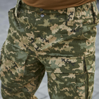 Мужские штаны "М-5" рип-стоп с влагозащитной пропиткой пиксель размер 7XL - изображение 6