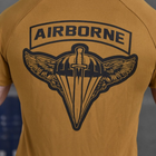 Чоловіча потовідвідна Футболка Airborne Coolmax із принтом койот розмір 3XL - зображення 6