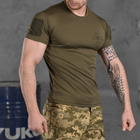 Мужская футболка Coolpass олива размер XL - изображение 3
