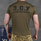 Мужская футболка Coolpass олива размер XL - изображение 4