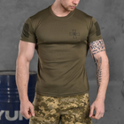 Чоловіча футболка Coolpass олива розмір 3XL - зображення 1